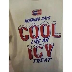 POPSICLE The Original Brand "Nothing Says Cool Like an Icy Treat" Sz M NWT A10